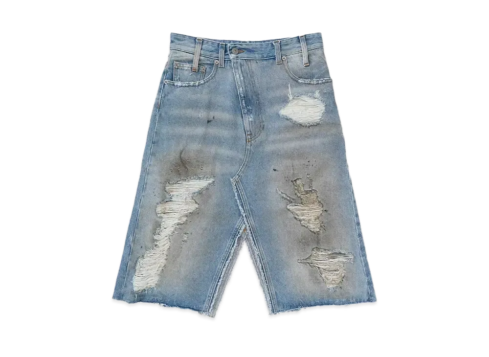 MM6 Maison Margiela Long Skirt "Medium Blue"