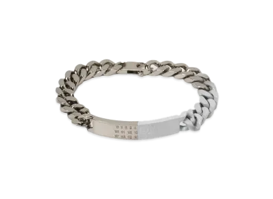 MM6 Maison Margiela Bracelet "Palladio Polished/ White"