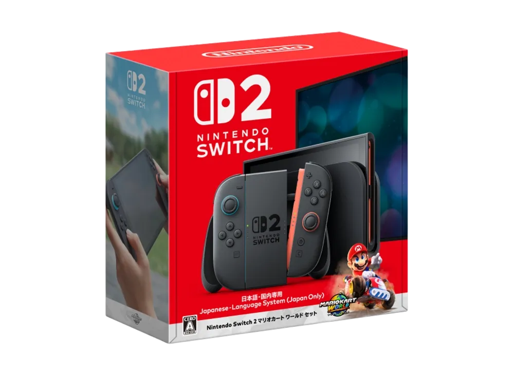Nintendo Switch 2 Japanese Language System (Japan Only) Mario Kart World Set