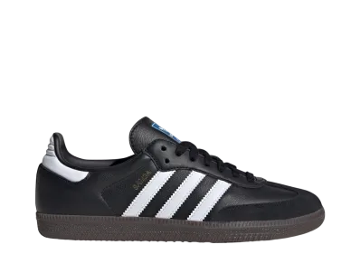 adidas Women's Samba OG "Core Black/Cloud White/Gum"