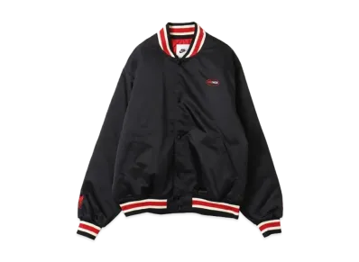 Nike x Liverpool FC MNK AU Satin Dugout JKT SE "Black/Gym Red"
