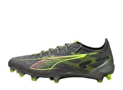 Puma Ultra 5 Ultimate FG "Matte Aged Silver/Yellow Alert/Sun Struck"