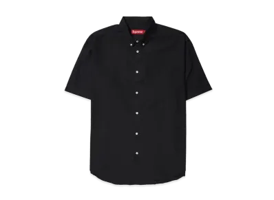 Supreme Loose Fit Oxford S/S Shirt "Black" (25SS)
