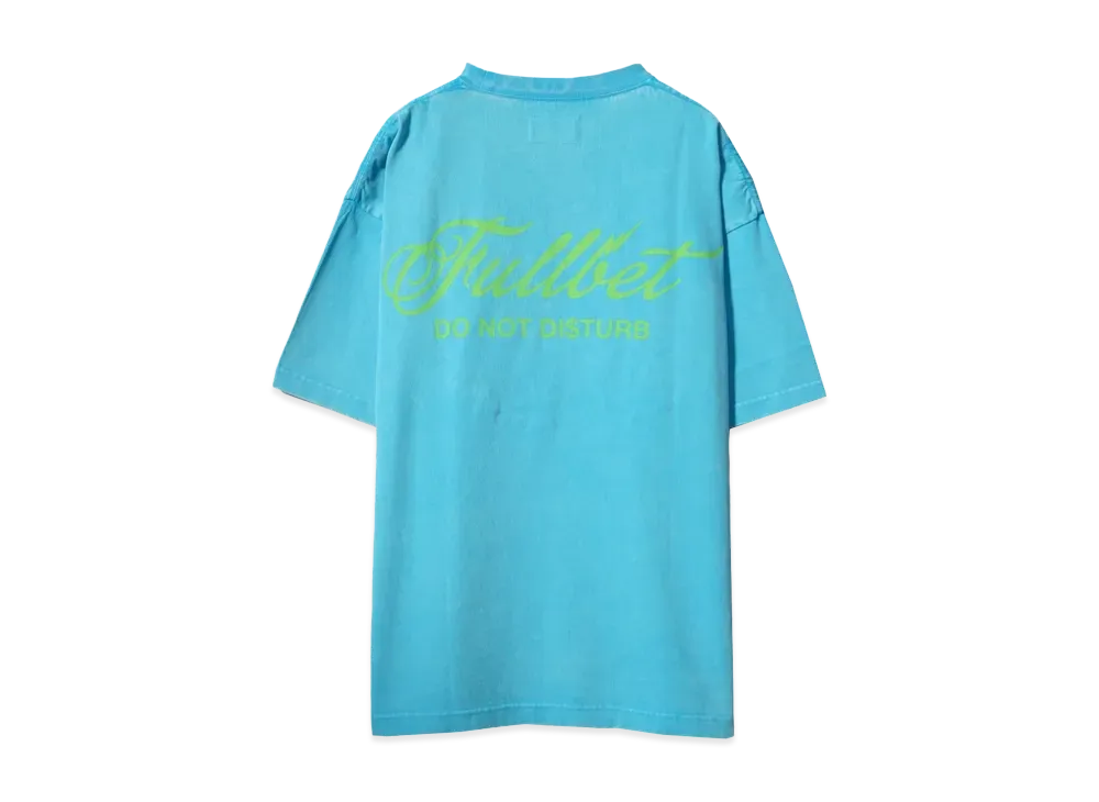 TAIN DOUBLE PUSH FULL BET SHORT SLEEVE T-SHIRTS "BLUE"