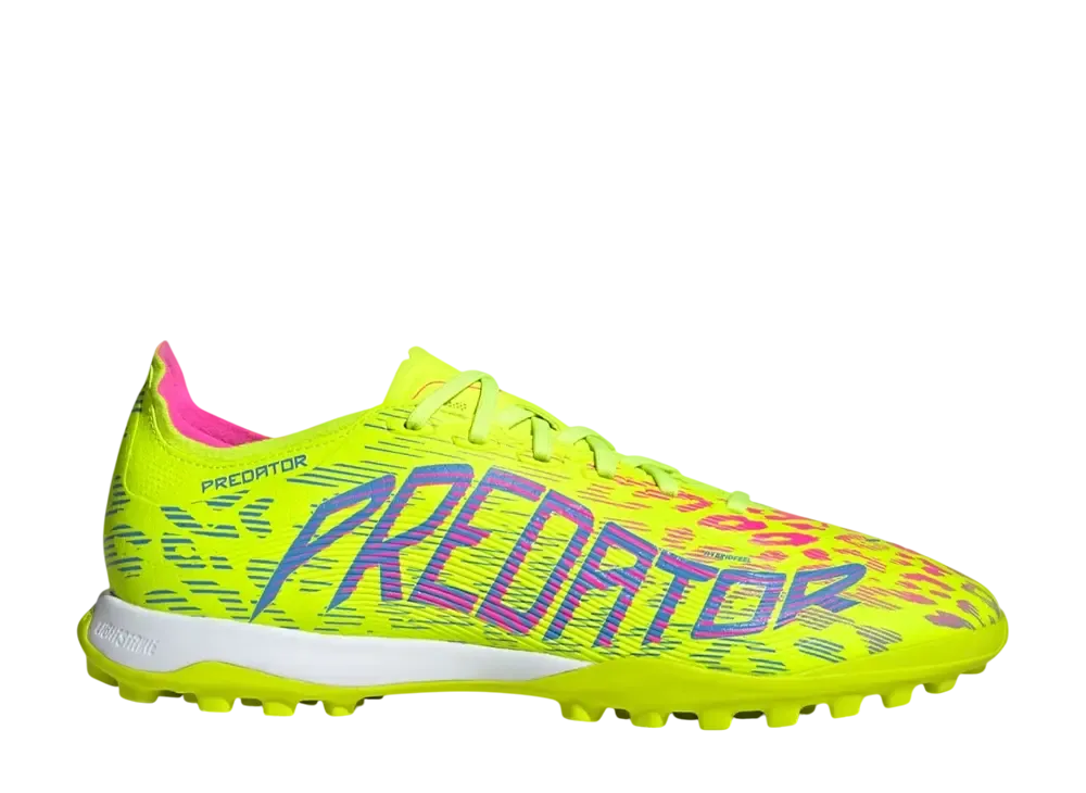 アディダス プレデター リーグ ターフ "ルシッドレモン/ブルーフュージョン/ルシッドピンク"