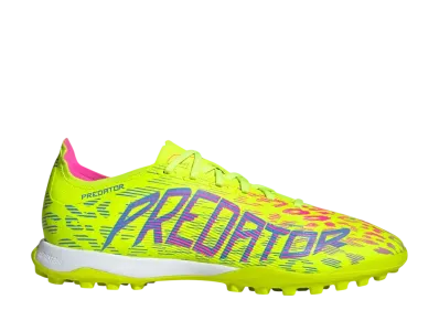 adidas Predator League Turf "Lucid Lemon/Blue Fusion/Lucid Pink"