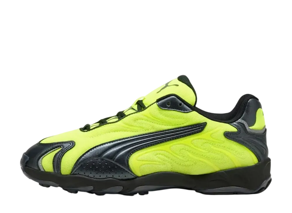 プーマ インへイル メタリック "イエローアラート/プーマブラック"