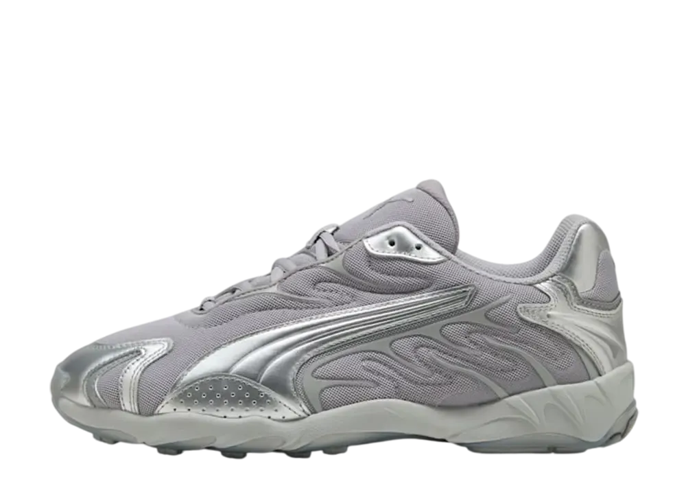 プーマ インへイル メタリック "グレイシャルグレー/チームシルバー"