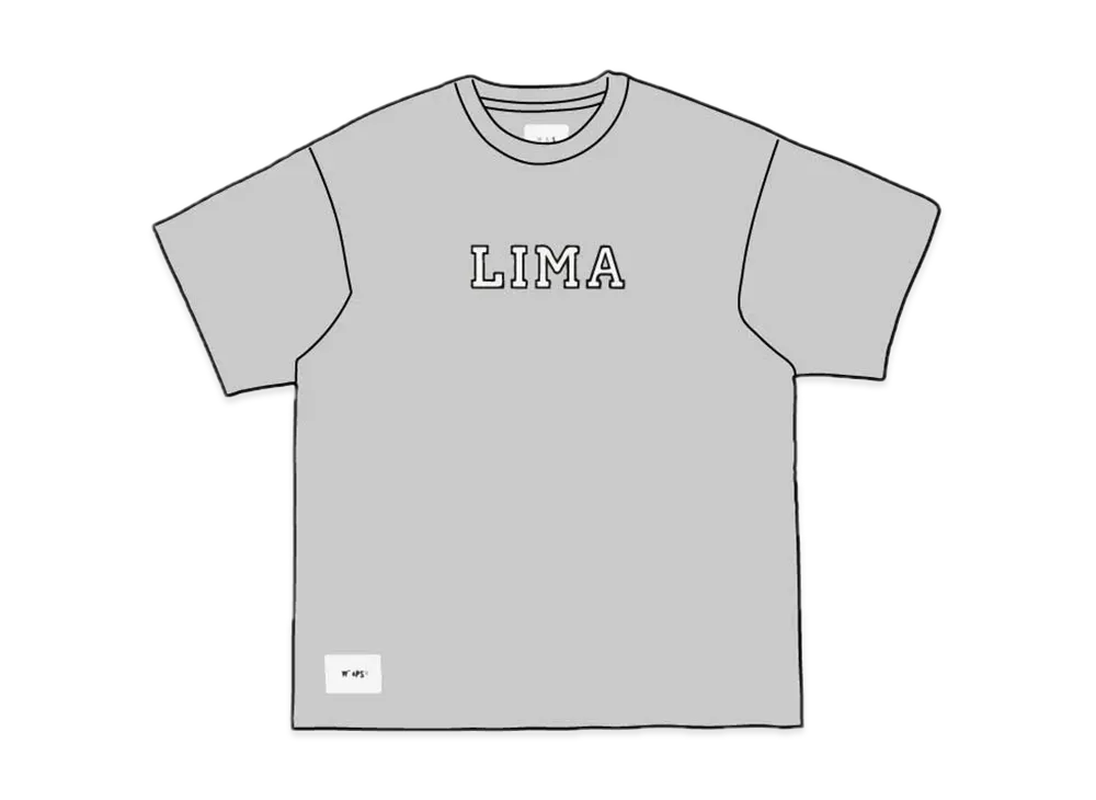 WTAPS Academy / SS / Cotton / LIMA "Ash Gray"