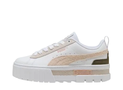 Puma Women's Mayze Mix "Puma White/Alpine Snow/Loden Green"