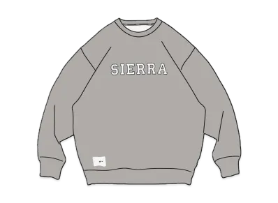 WTAPS Academy / Sweater / Cotton / SIERRA "Ash Gray"