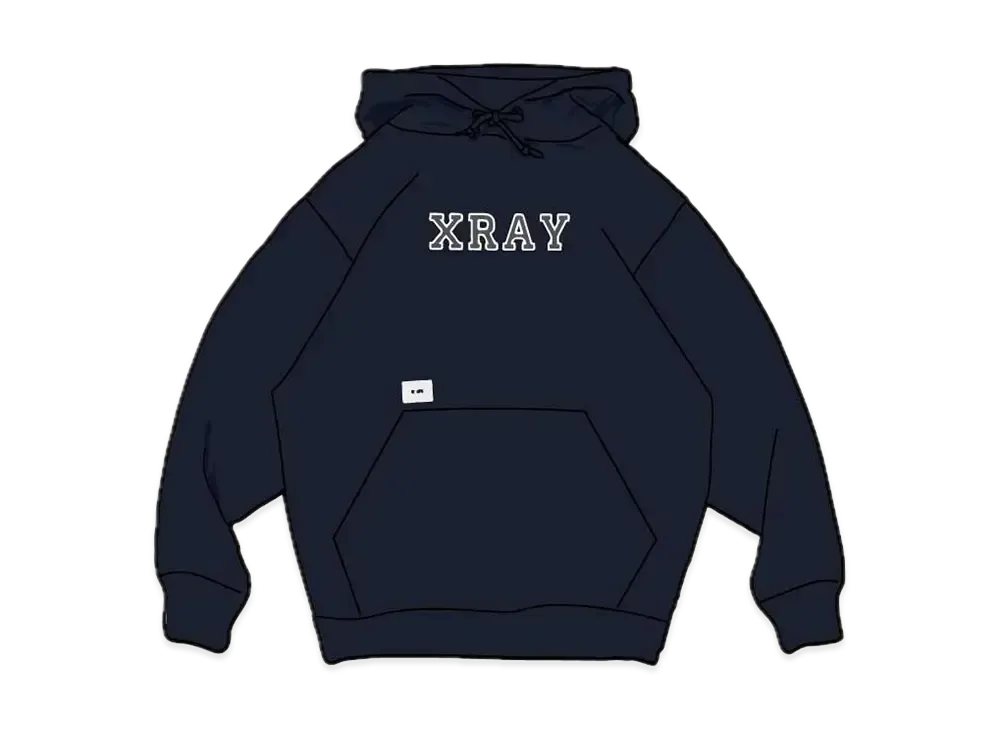 WTAPS Academy / Hoody / Cotton / XRAY "Navy"