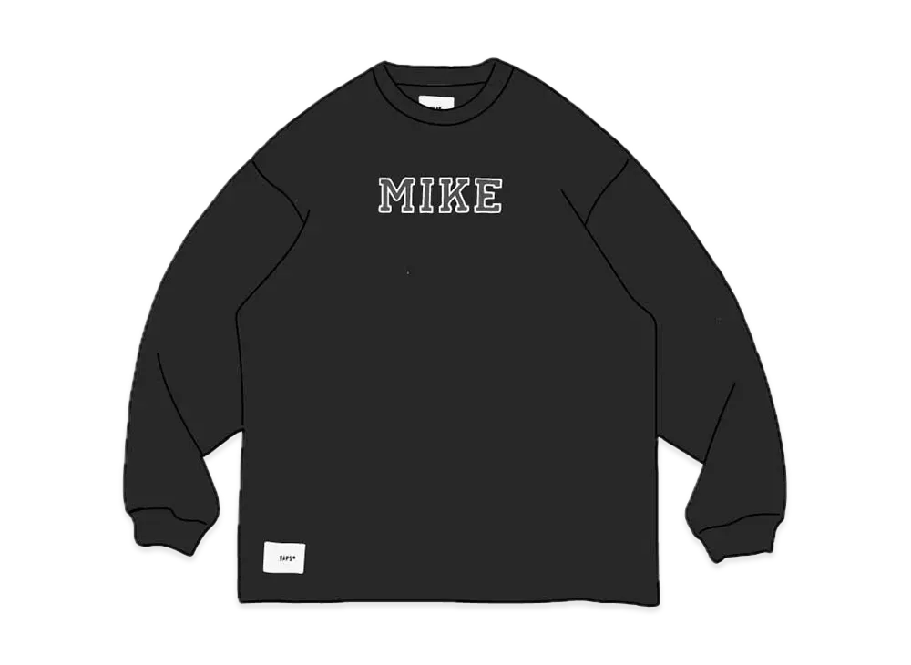 WTAPS Academy / LS / Cotton / MIKE "Black"