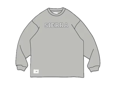 WTAPS Academy / LS / Cotton / SIERRA "Ash Gray"