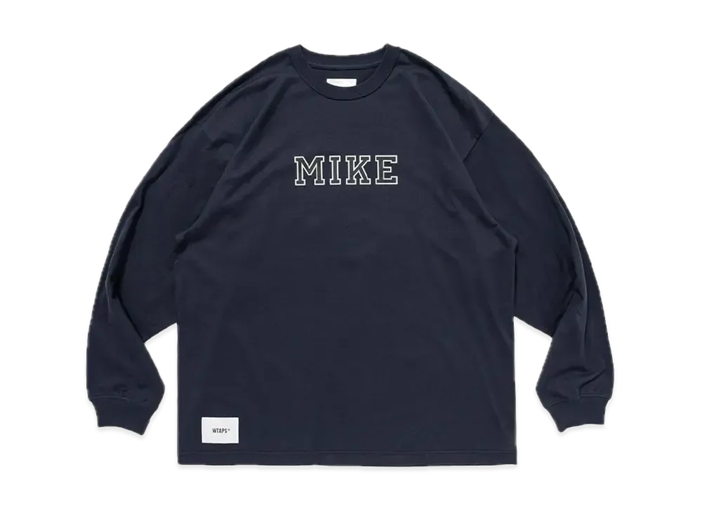 WTAPS Academy / LS / Cotton / MIKE "Navy"