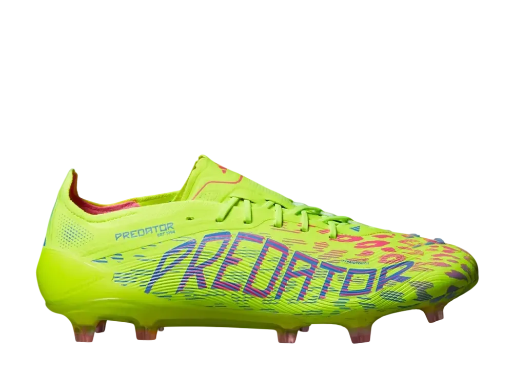 アディダス プレデター エリート FG "ルシッドレモン/ルシッドピンク/ブルーフュージョン"