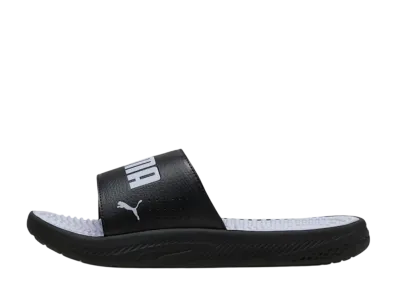 Puma Softride Slide Message "Puma Black/Cool Weather"