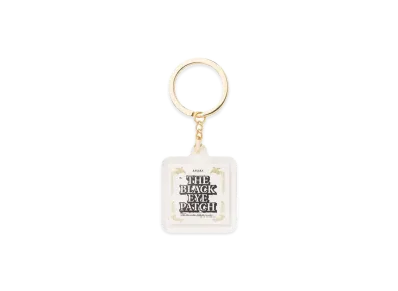 BlackEyePatch Trademark Certificate Keychain "White"
