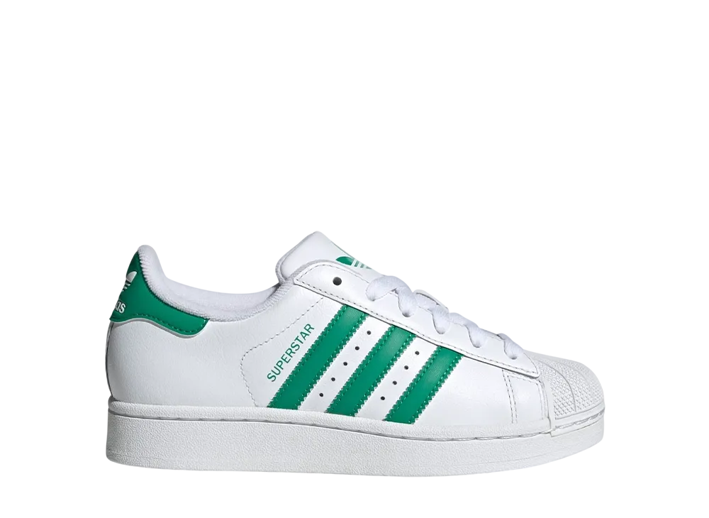 adidas GS Superstar 2 "Cloud White/Court Green"