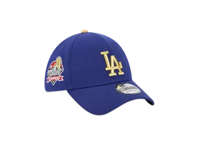 MLB Los Angeles Dodgers 2025 Gold Collection Men's New Era 39Thirty Flex Hat "Royal"