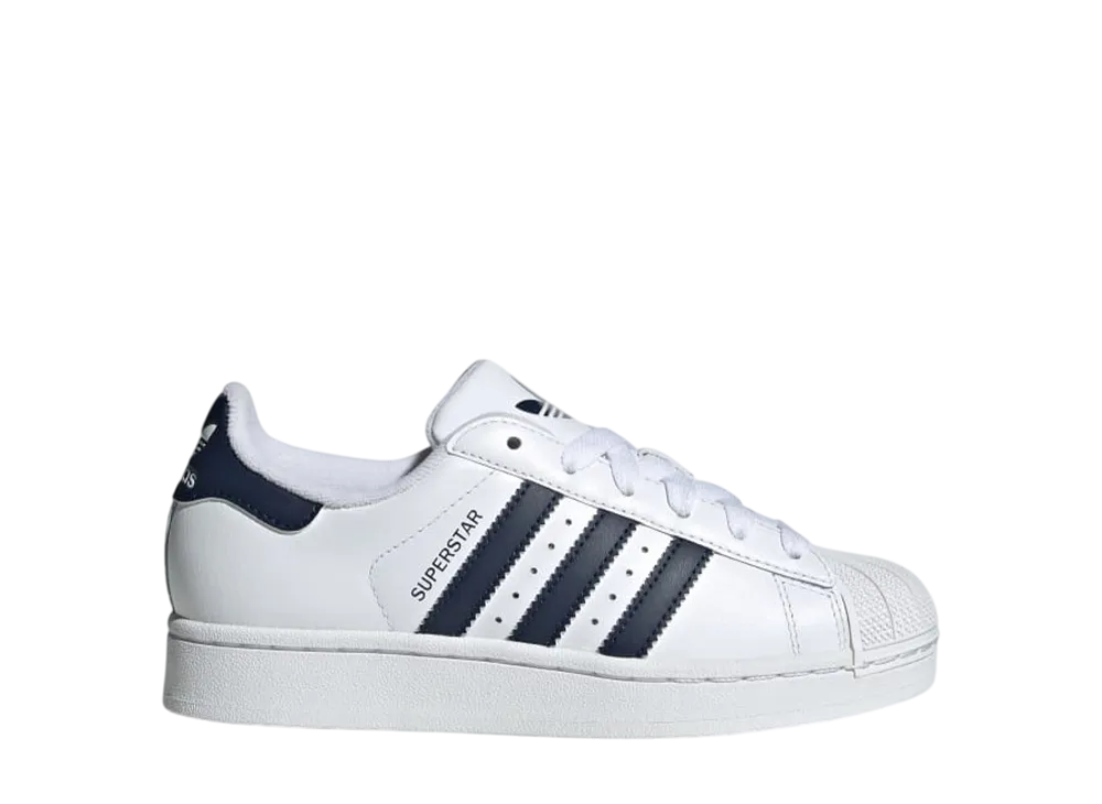 adidas GS Superstar 2 "Cloud White/Collegiate Navy"