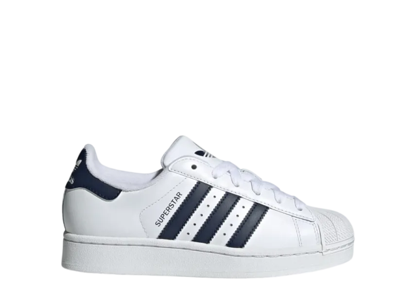 adidas GS Superstar 2 "Cloud White/Collegiate Navy" JH7898 | SNKRDUNK adidas GS Superstar 2 "Cloud White/Collegiate Navy" JH7898 | SNKRDUNK