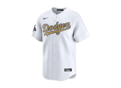 MLB Los Angeles Dodgers 2025 Gold Collection Men's Nike Limited Jersey "White"