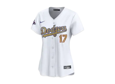 MLB Los Angeles Dodgers 2025 Gold Collection Women's Shohei Ohtani Nike Limited Jersey "White"
