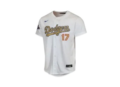 MLB Los Angeles Dodgers 2025 Gold Collection Youth Shohei Ohtani Nike Limited Jersey "White"