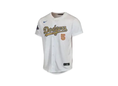 MLB Los Angeles Dodgers 2025 Gold Collection Youth Freddie Freeman Nike Limited Jersey "White"