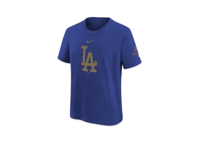 MLB Los Angeles Dodgers 2025 Gold Collection Youth Nike Primary Logo T-Shirt "Royal"