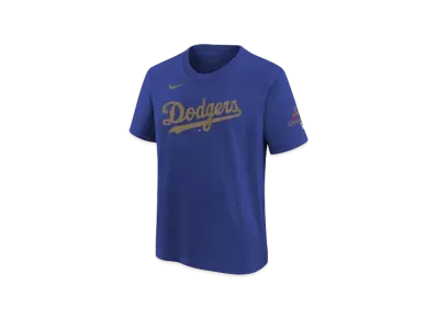 MLB Los Angeles Dodgers 2025 Gold Collection Youth Freddie Freeman Nike Name & Number T-Shirt "Royal"