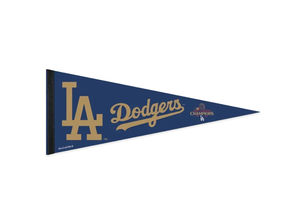 MLB ロサンゼルスドジャース 2025 ゴールドコレクション ウィンクラフト 12'' x 30'' プレミアムペナント "ロイヤル"