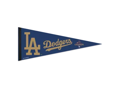 MLB Los Angeles Dodgers 2025 Gold Collection WinCraft 12'' x 30'' Premium Pennant "Royal"