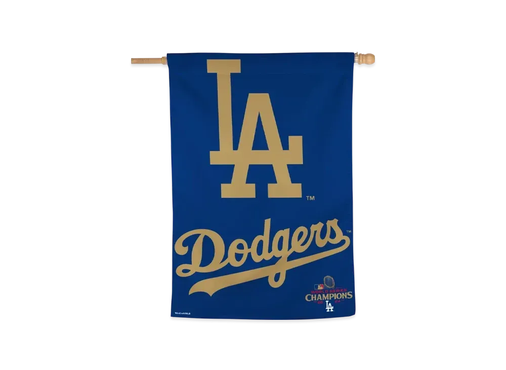 MLB Los Angeles Dodgers 2025 Gold Collection WinCraft 28" x 40" Single-Sided Vertical Banner "Royal"