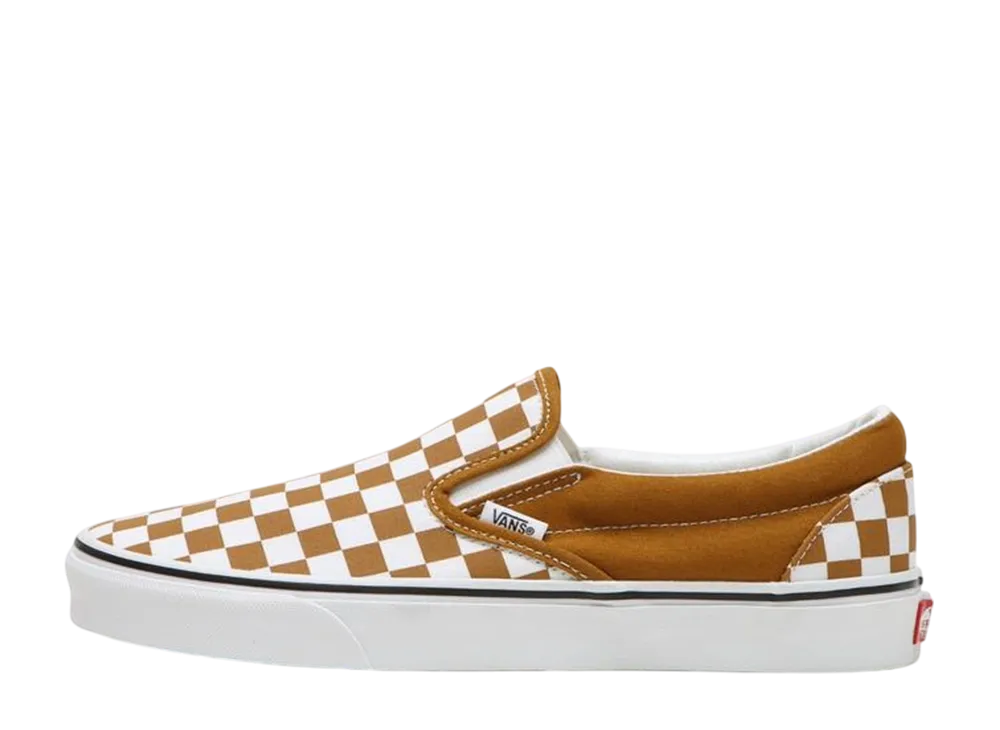 Vans Classic Slip-On "Checkerboard Golden Brown"