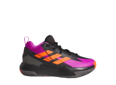 adidas PS Cross Em Up Select Mid "Core Black/Purple Burst/Impact Orange"