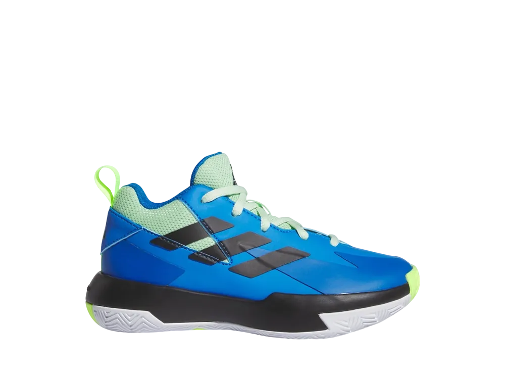 アディダス PS クロス Em アップ セレクト ミッド "コアブラック/セミグリーンスパーク" (キッズ)