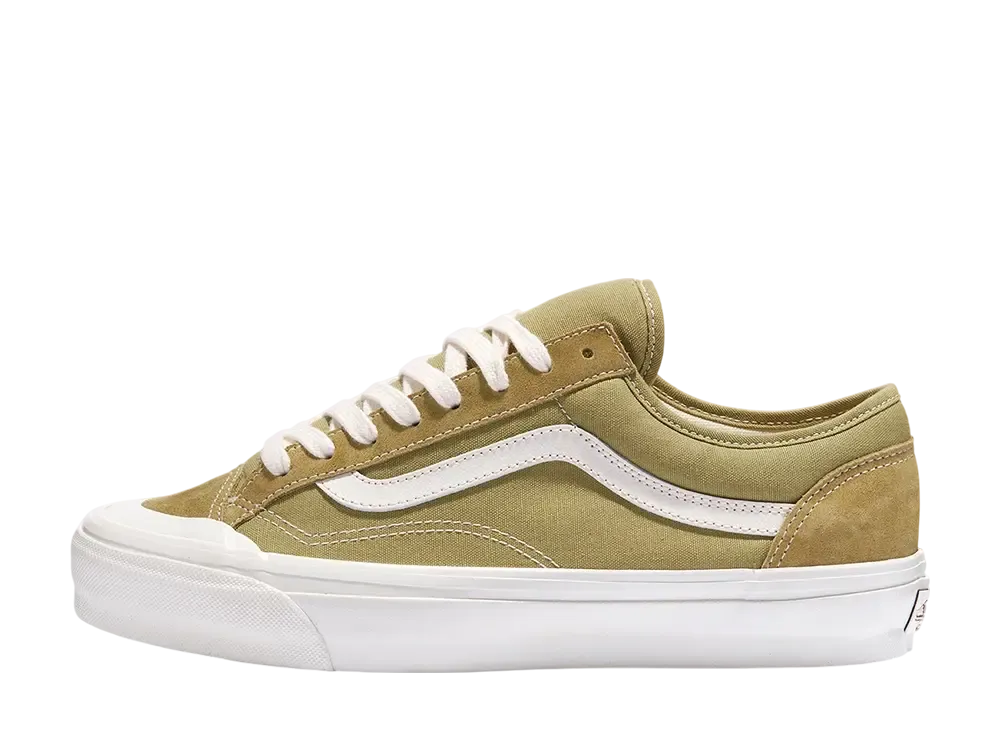 バンズ プレミアム オールドスクール136 "グリーンオリーブ/マシュマロ"