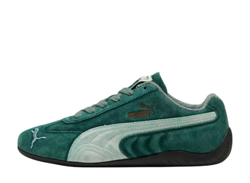 プーマ スピードキャット ザ ネヴァーウォーン V "ダークマートル/グリーンムーン"