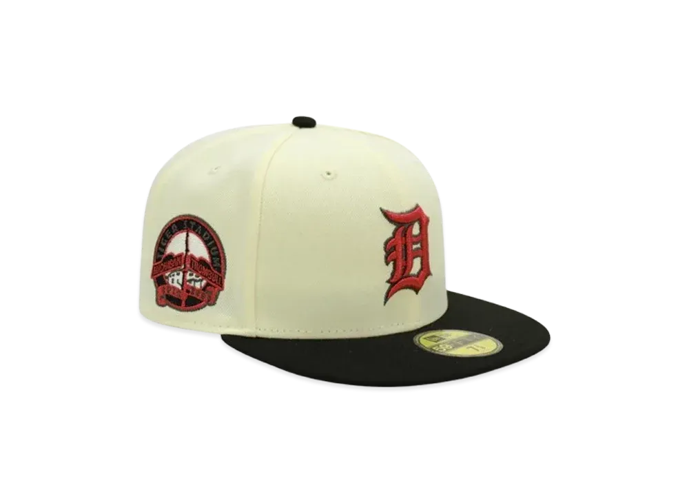 NEW ERA x THE CAP 'Scar Face' 59Fifty Detroit Tigers "Chrome/Black"