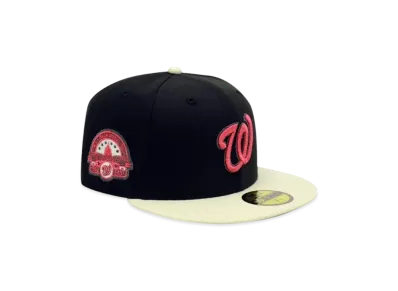 NEW ERA x THE CAP 'Scar Face' 59Fifty Washington Nationals "Black/Chrome"