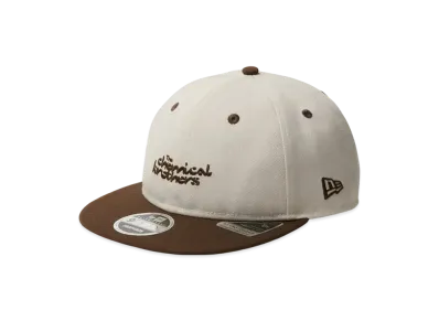 NEW ERA x The Chemical Brothers Born In The Echoes RC 9Fifty Flat Visor "Stone/Walnut"