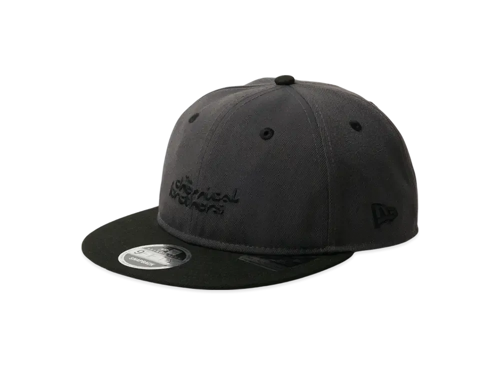 NEW ERA x The Chemical Brothers Born In The Echoes RC 9Fifty Flat Visor "Dark Graphite/Black"