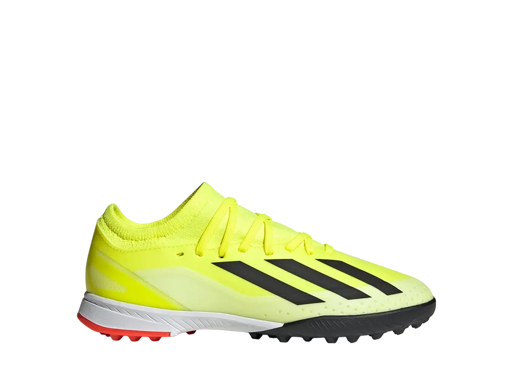 アディダス GS エックス クレイジーファスト リーグ TF "チームソーラーイエロー/コアブラック/クラウドホワイト" (キッズ)