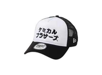 NEW ERA x The Chemical Brothers Katakana Logo 9Forty A-Frame Tracker "White/Black"