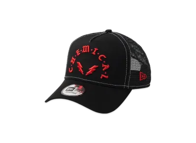 NEW ERA x The Chemical Brothers C-H-E-M-I-C-A-L 9Forty A-Frame Tracker "Black"