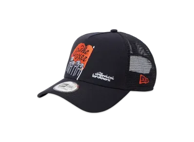 NEW ERA x The Chemical Brothers The Boxer 9Forty A-Frame Tracker "Navy"