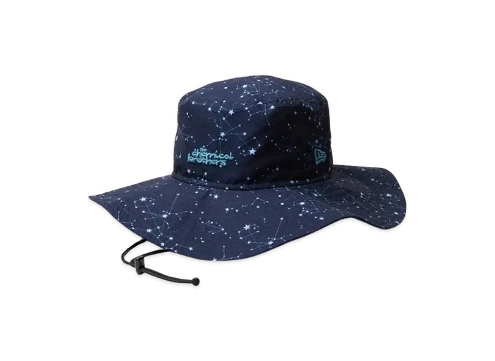 NEW ERA x The Chemical Brothers We Are the Night Adventure Wide Brim "Navy"
