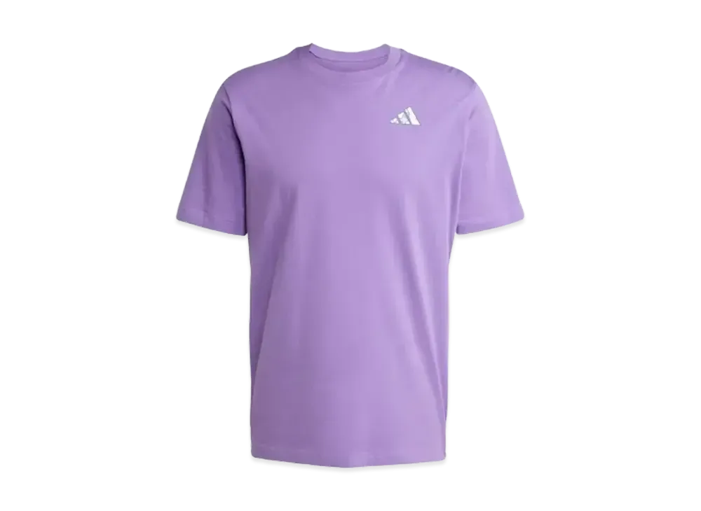 adidas Earth Day Graphic Short Sleeve T-shirt "Violet Fusion"